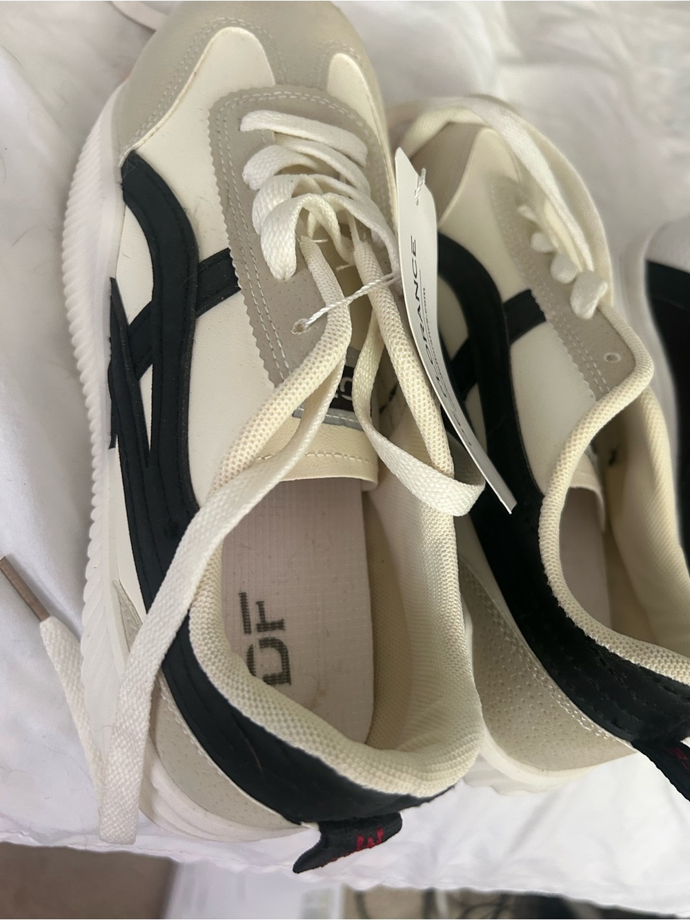 ON Running Women's White and Black Sneakers